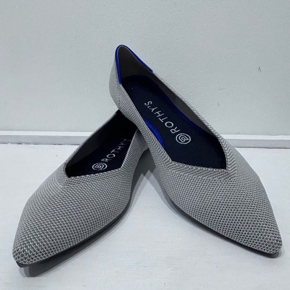 Rothy's Gray Flats
